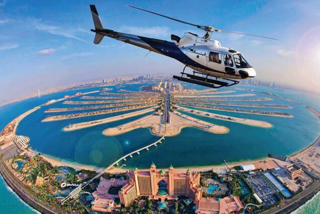 Helicopter flight with Luton Vacation Homes