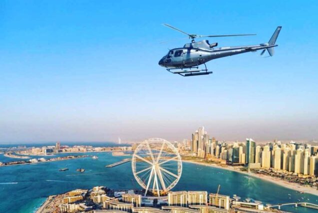 Helicopter flight with Luton Vacation Homes